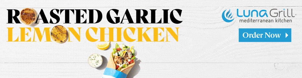 Animated GIF Ad 970x250 – Luna Grill