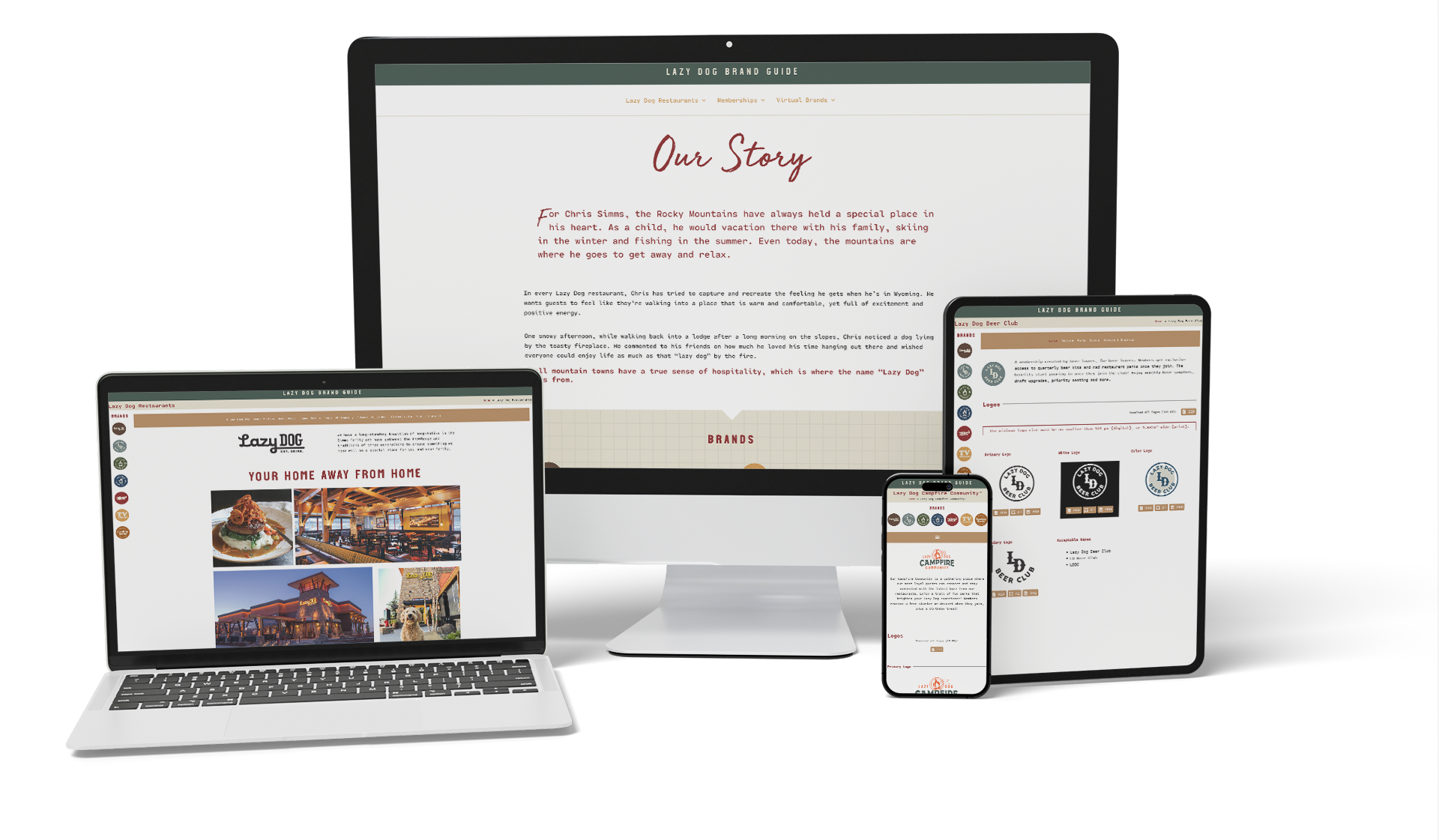 Lazy Dog Digital Brand Guide