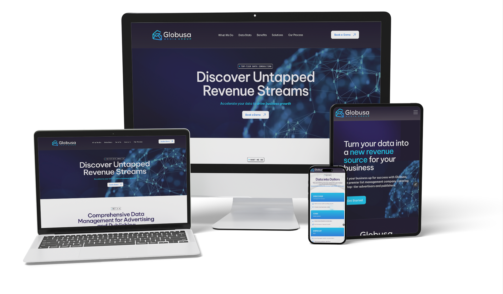 Globusa Media Group Website