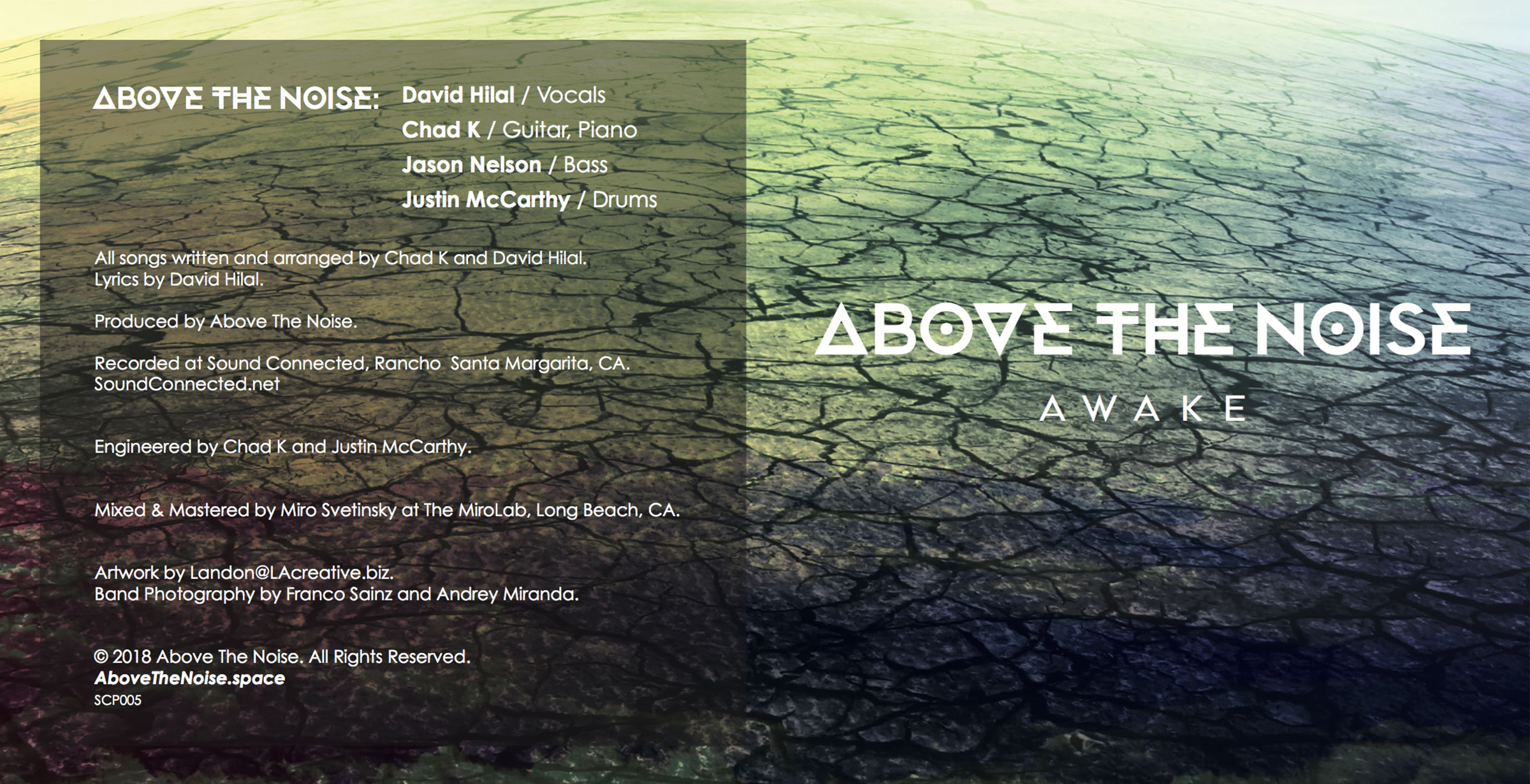 Above The Noise Awake EP Cover