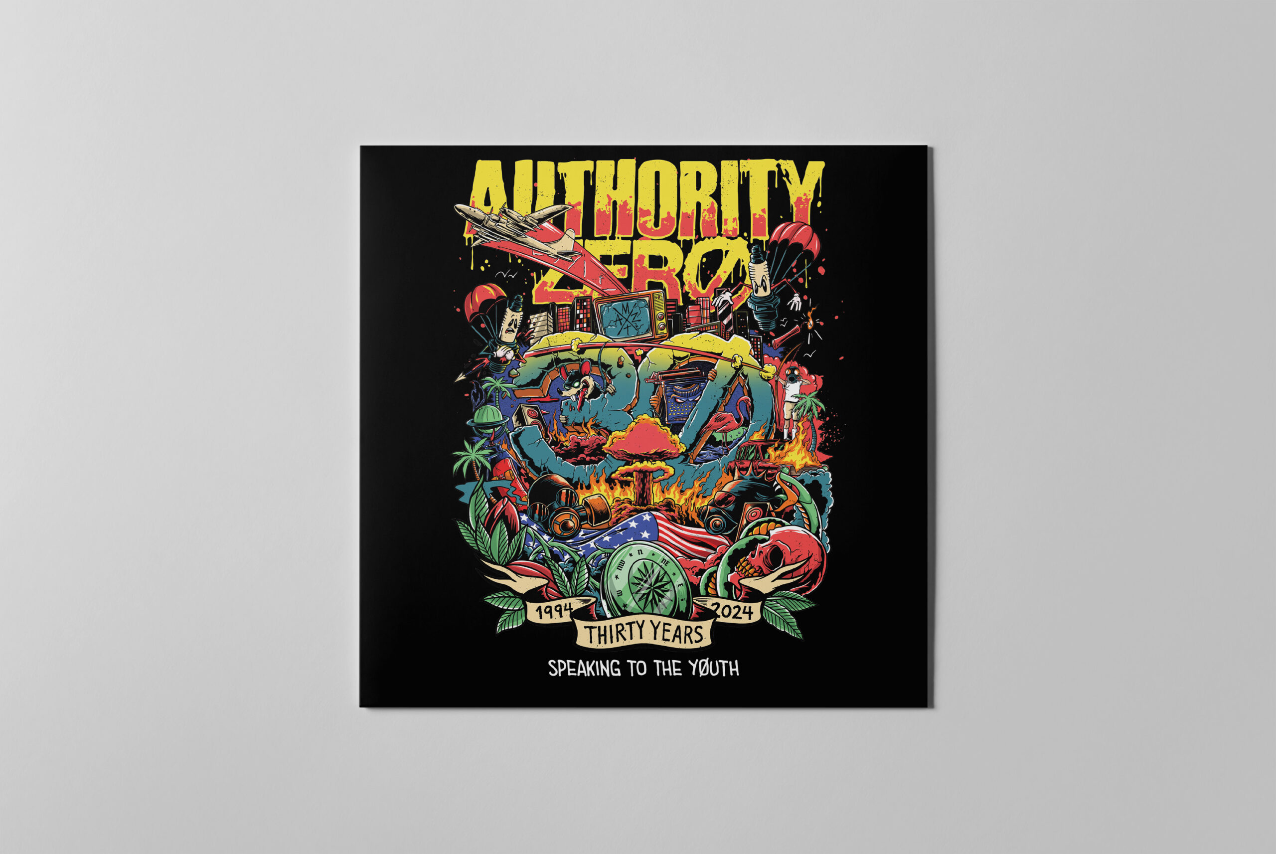 Authority Zero Album Layout – Cover Front