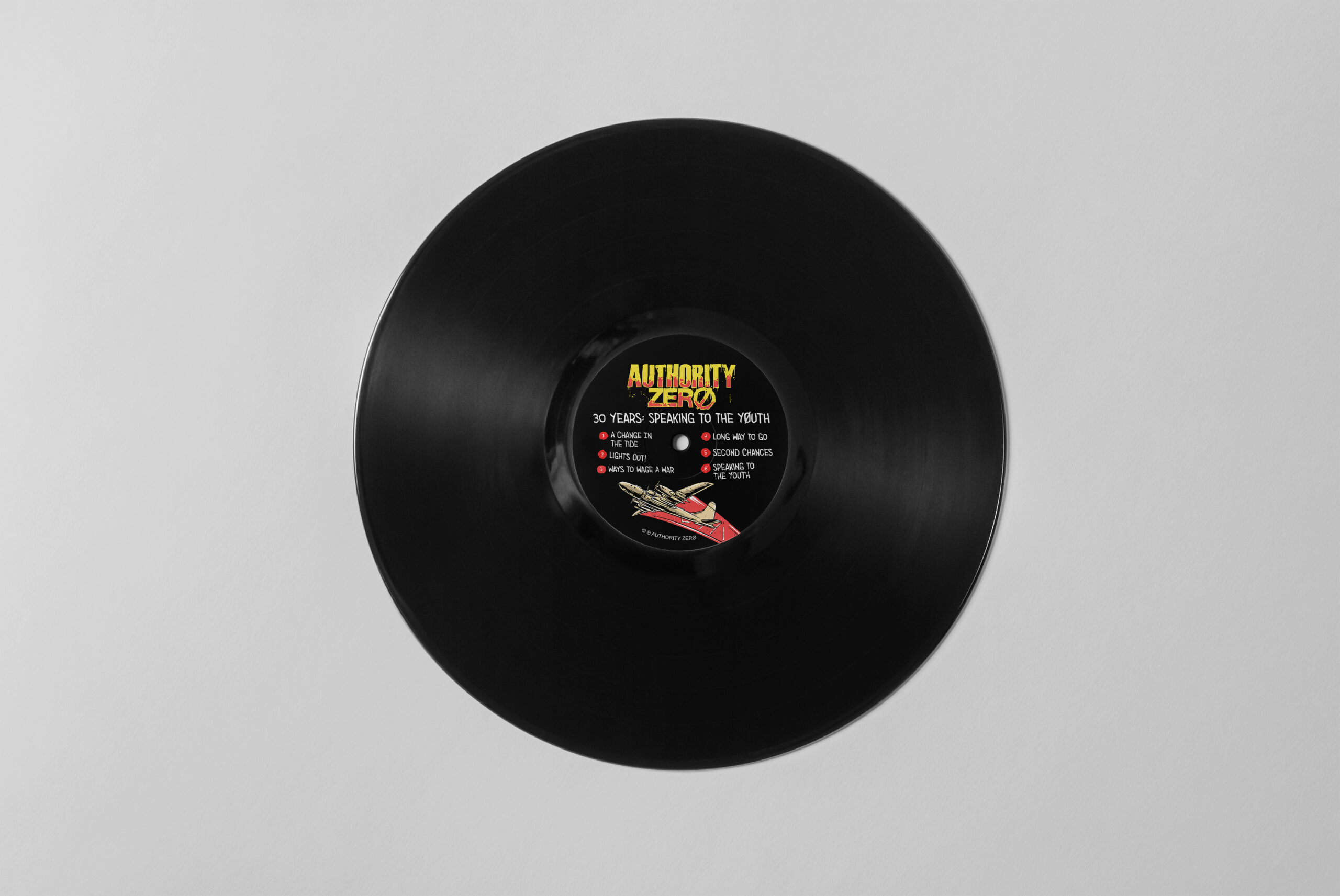 Authority Zero Album Layout - Label