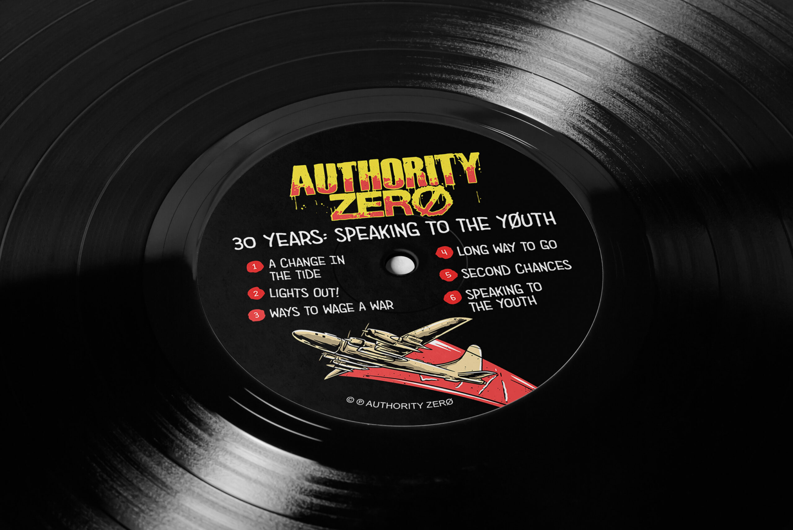 Authority Zero Album Layout - Label