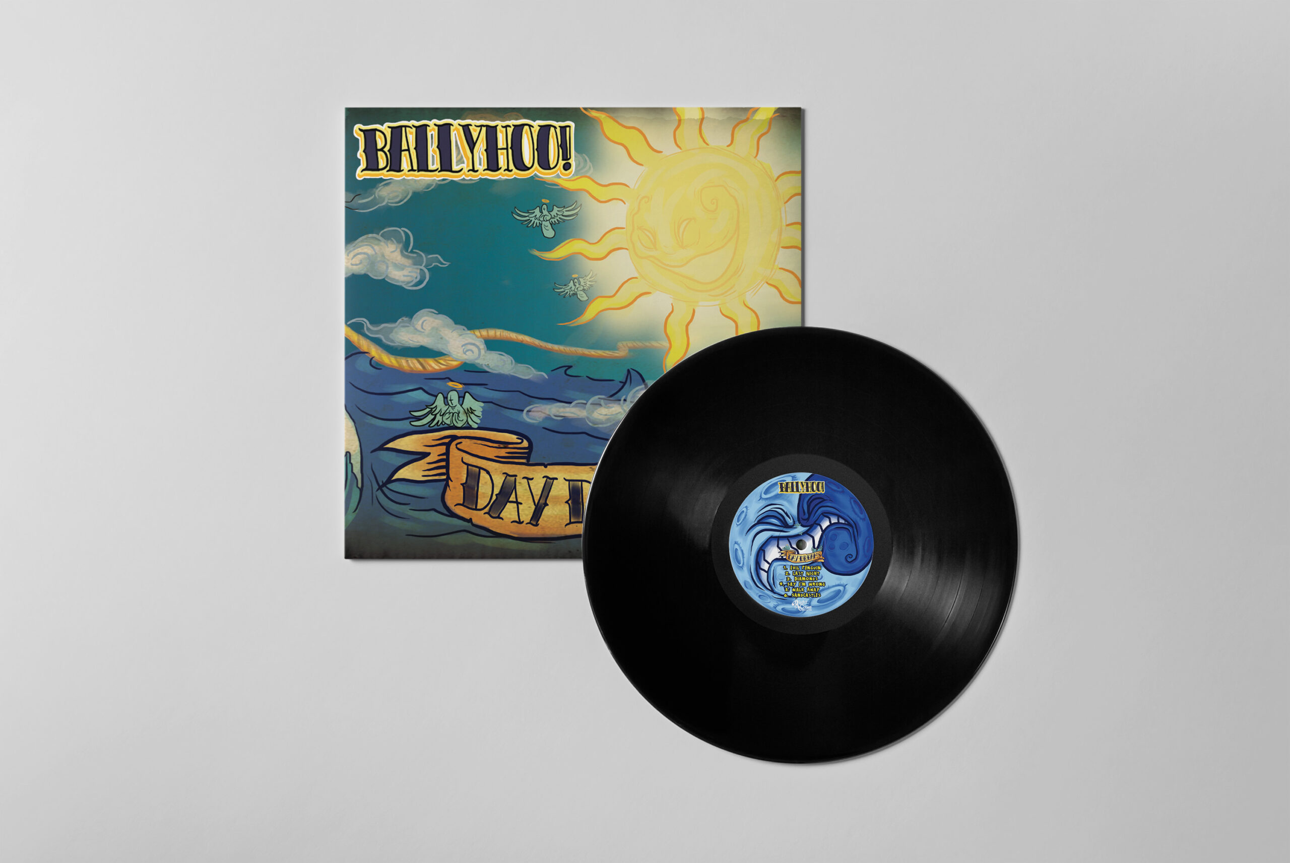 Ballyhoo Daydreams Album Layout – Cover / Record