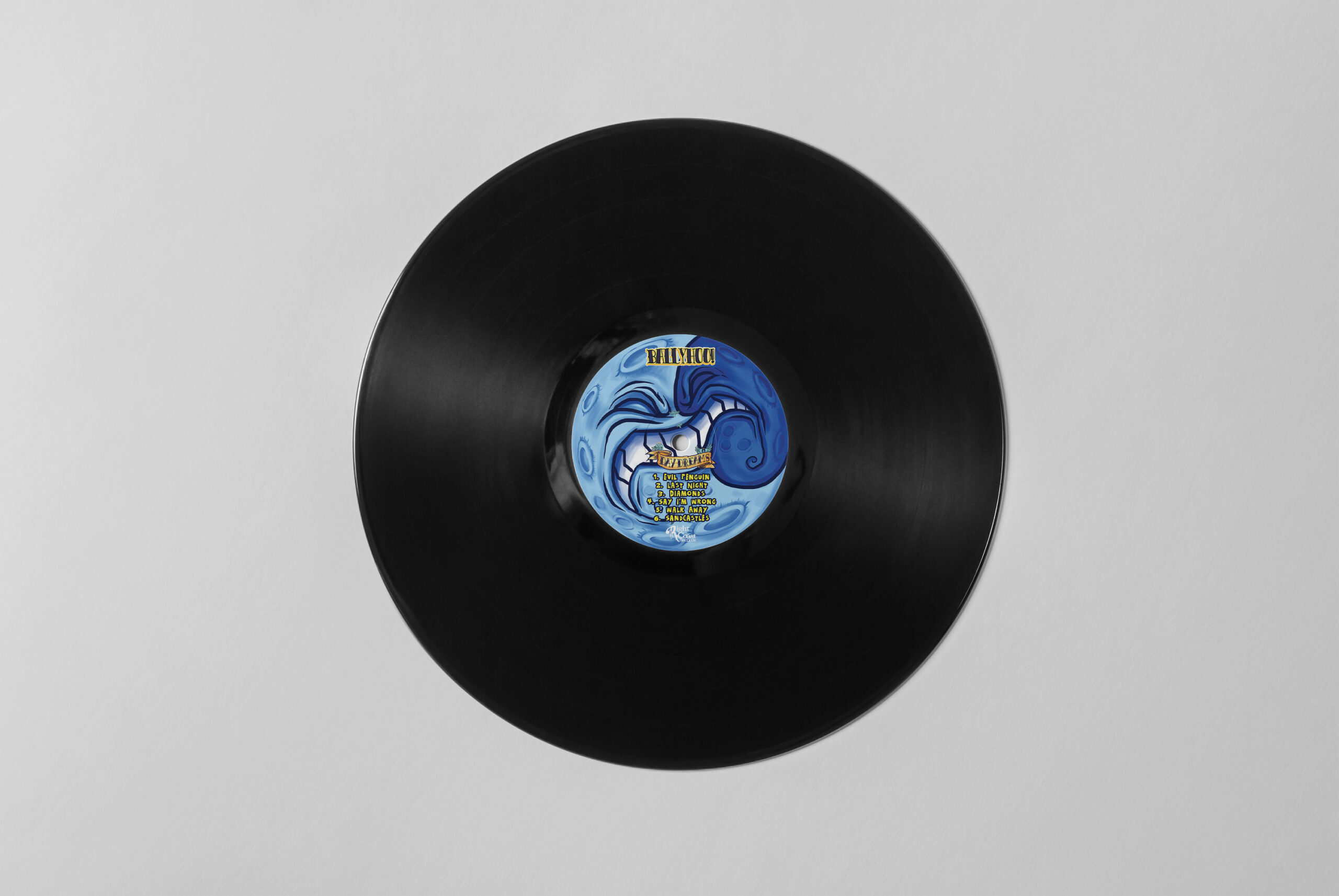 Ballyhoo Daydreams Album Layout – Label
