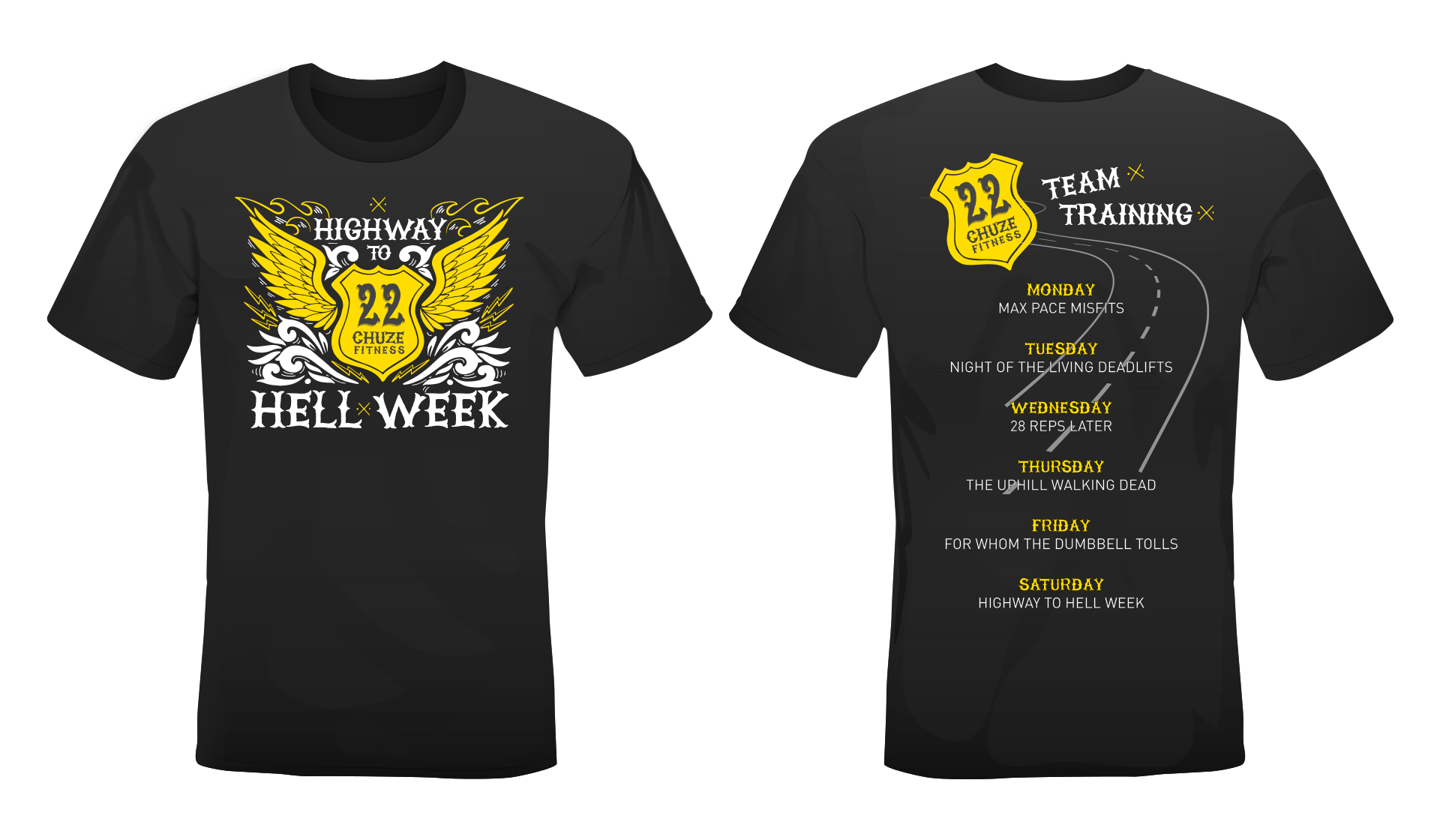 Highway to Hell Week Apparel