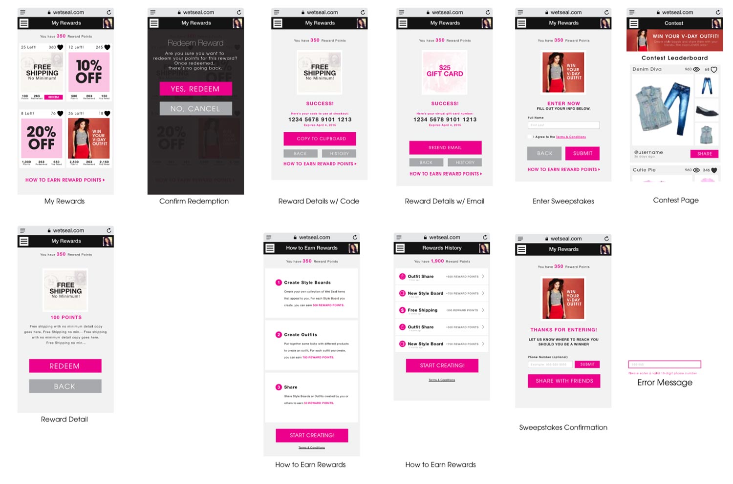 App VIP Rewards Program