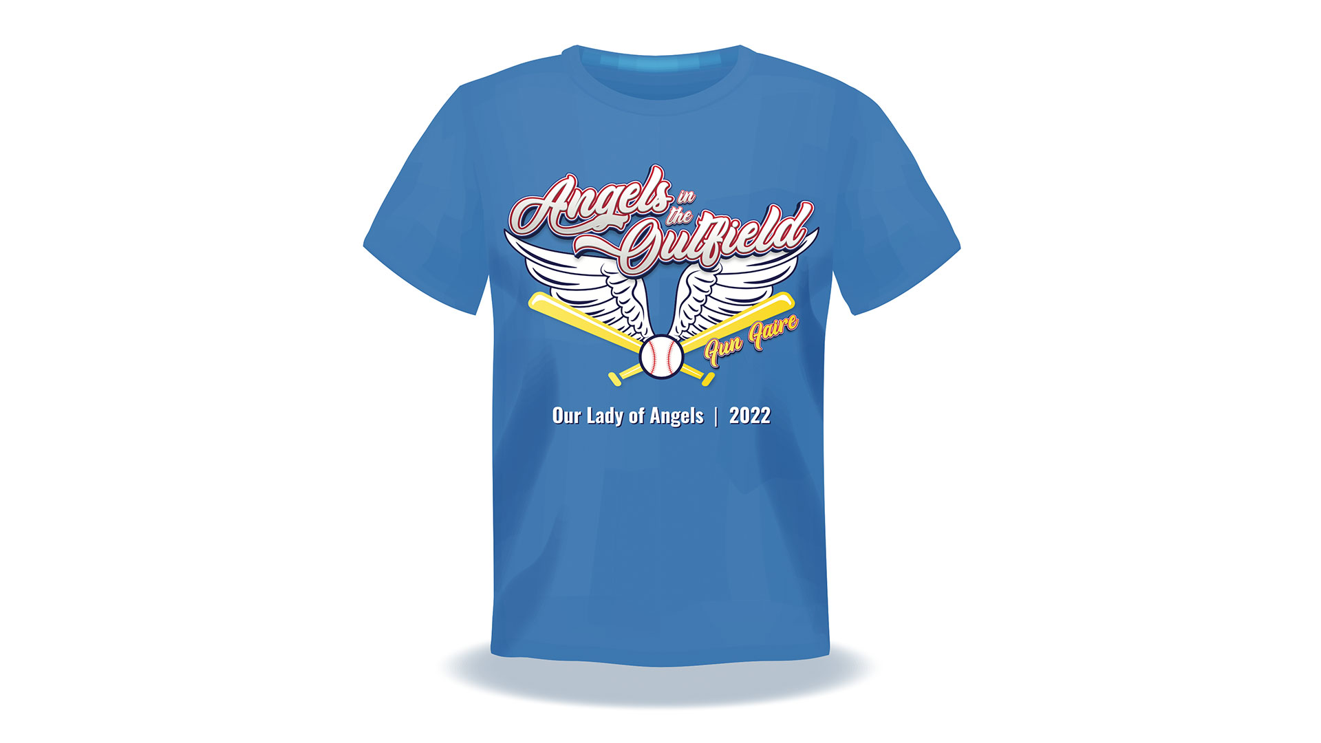 Angels in the Outfield T-Shirt Design