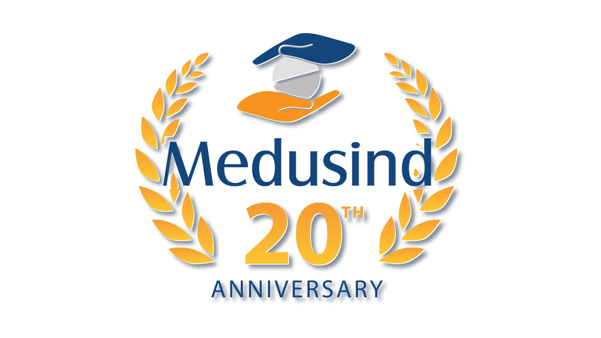 Medusind 20th Anniversary Logo Design
