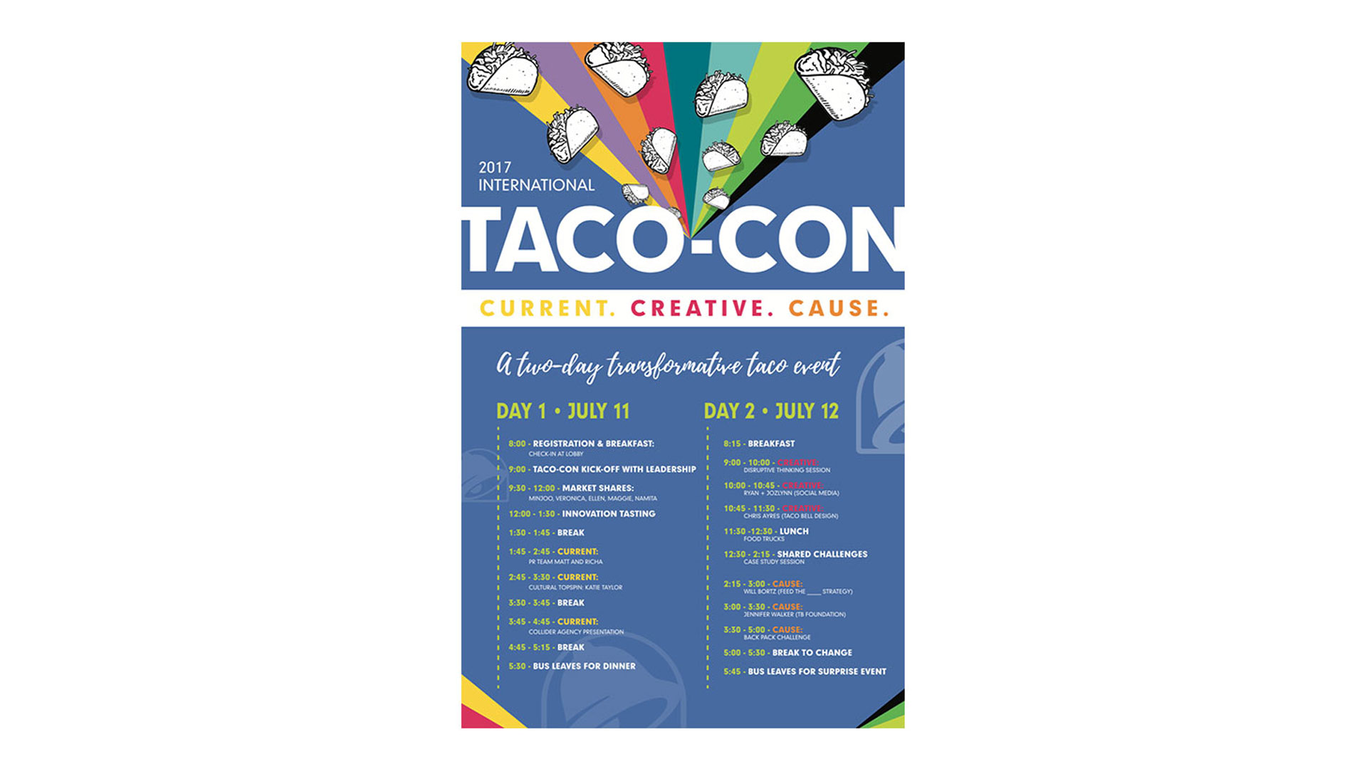 Taco-Con Convention Poster