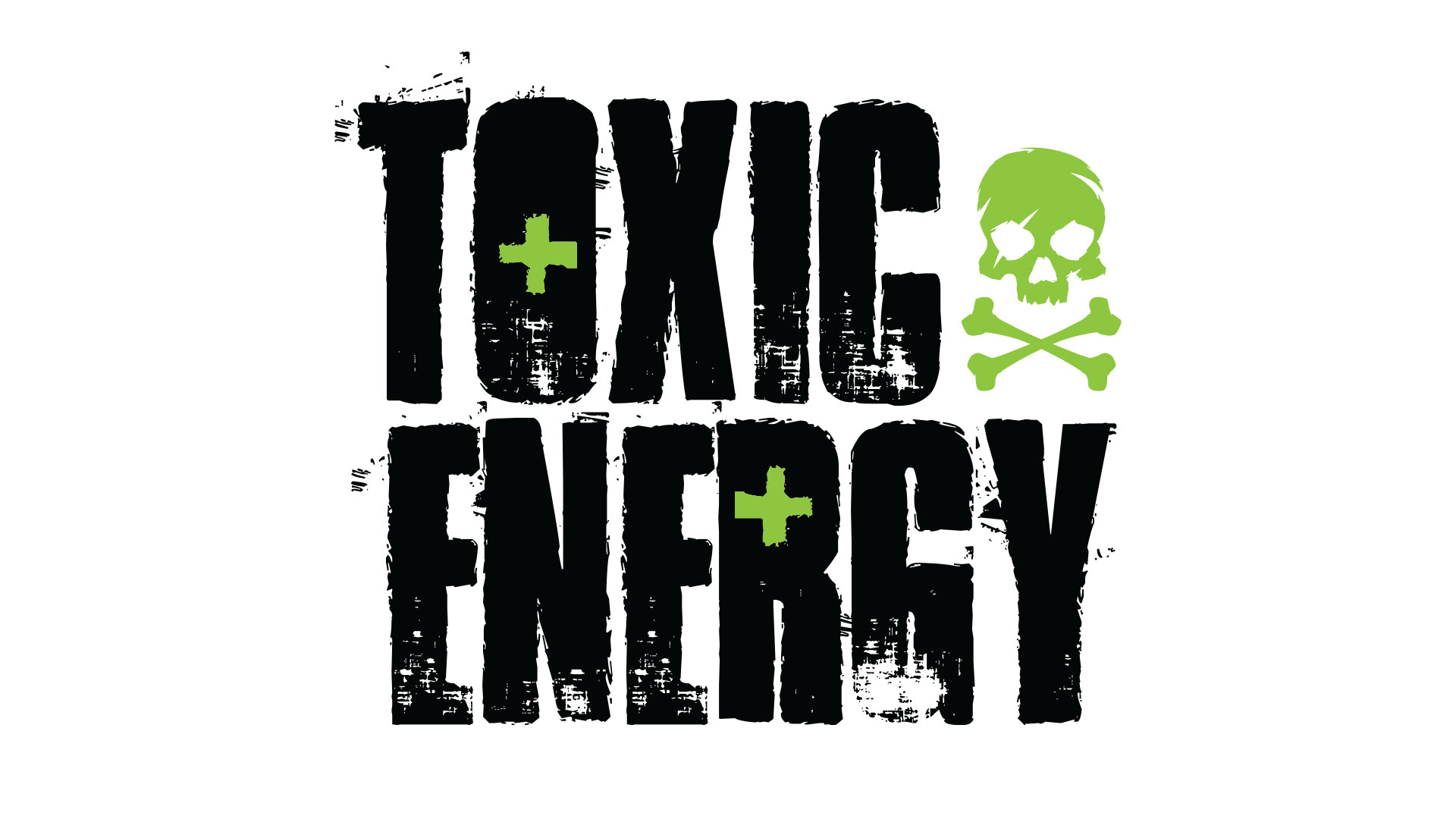 Toxic Energy Skull Logo