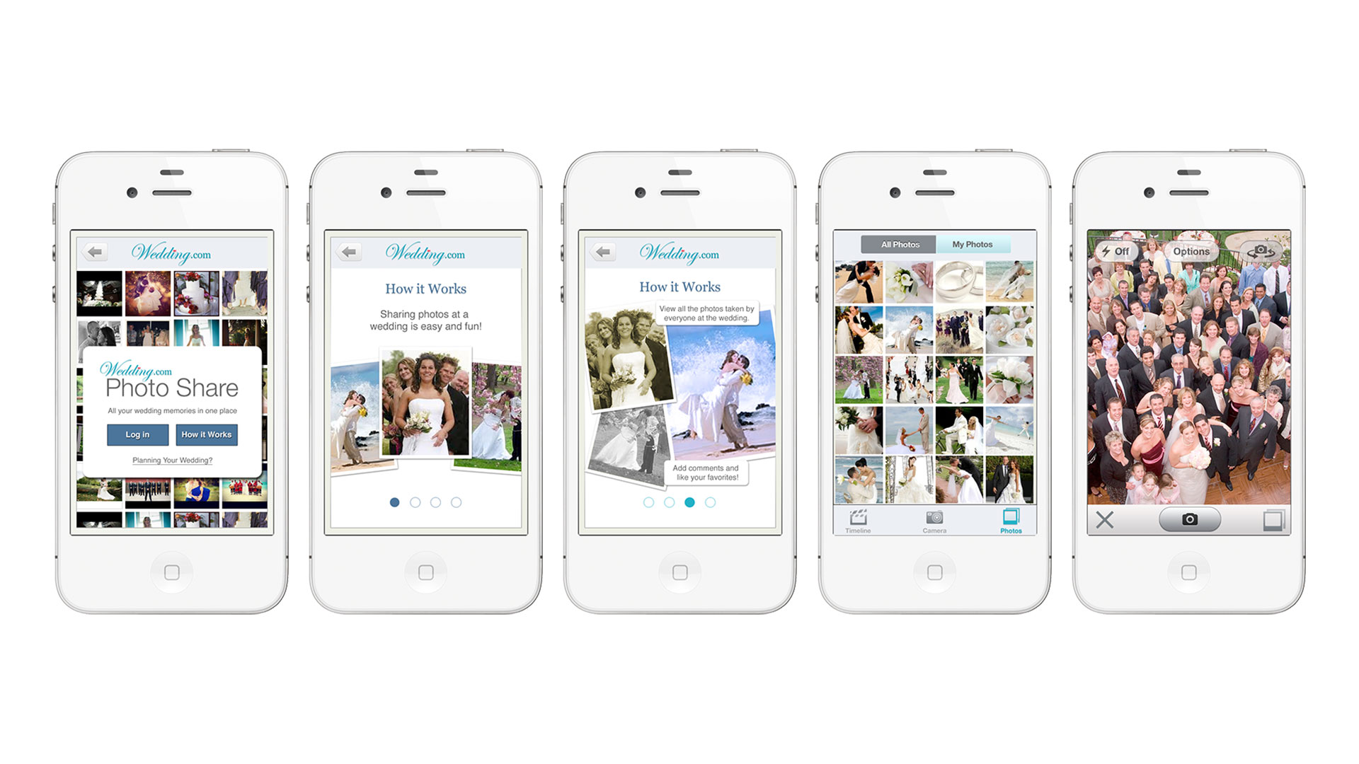 Wedding.com Mobile App Design