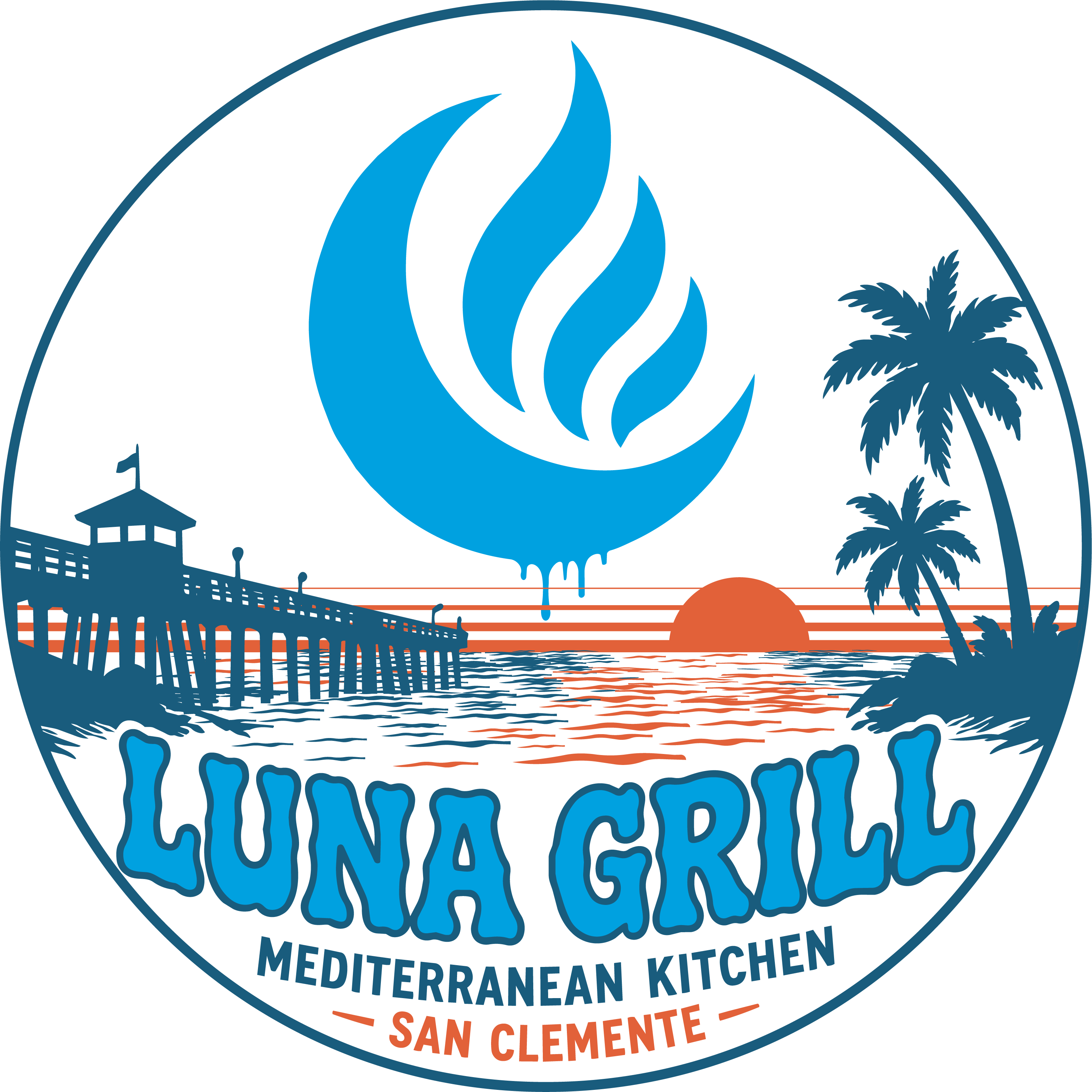 Local Store Sticker – Luna Grill