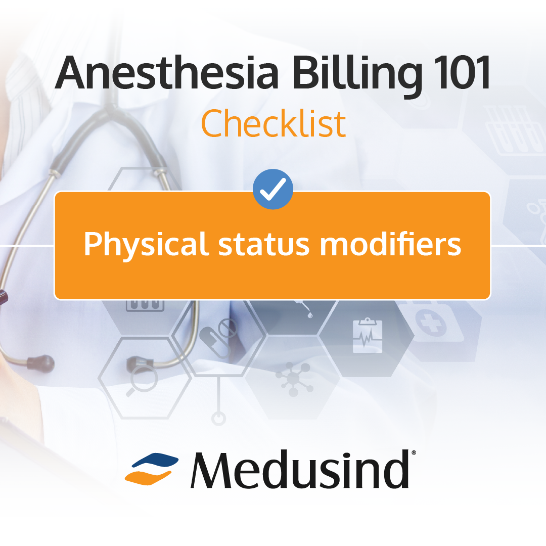 Medusind Anesthesia Billing Checklist Slide 5