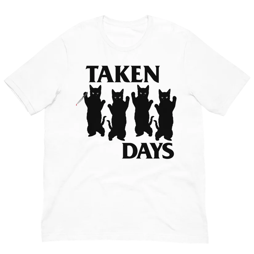 Taken Days – Cat Flag T-Shirt