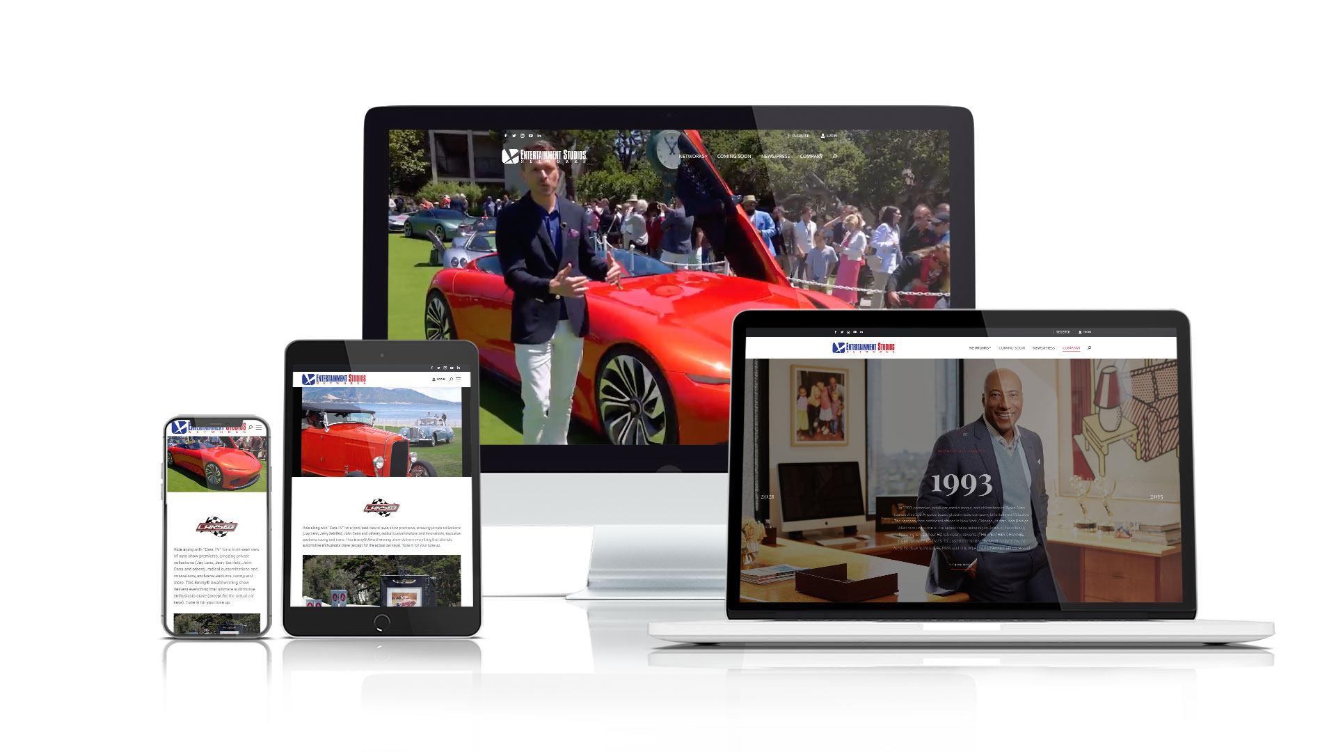 Entertainment Studios Networks Website
