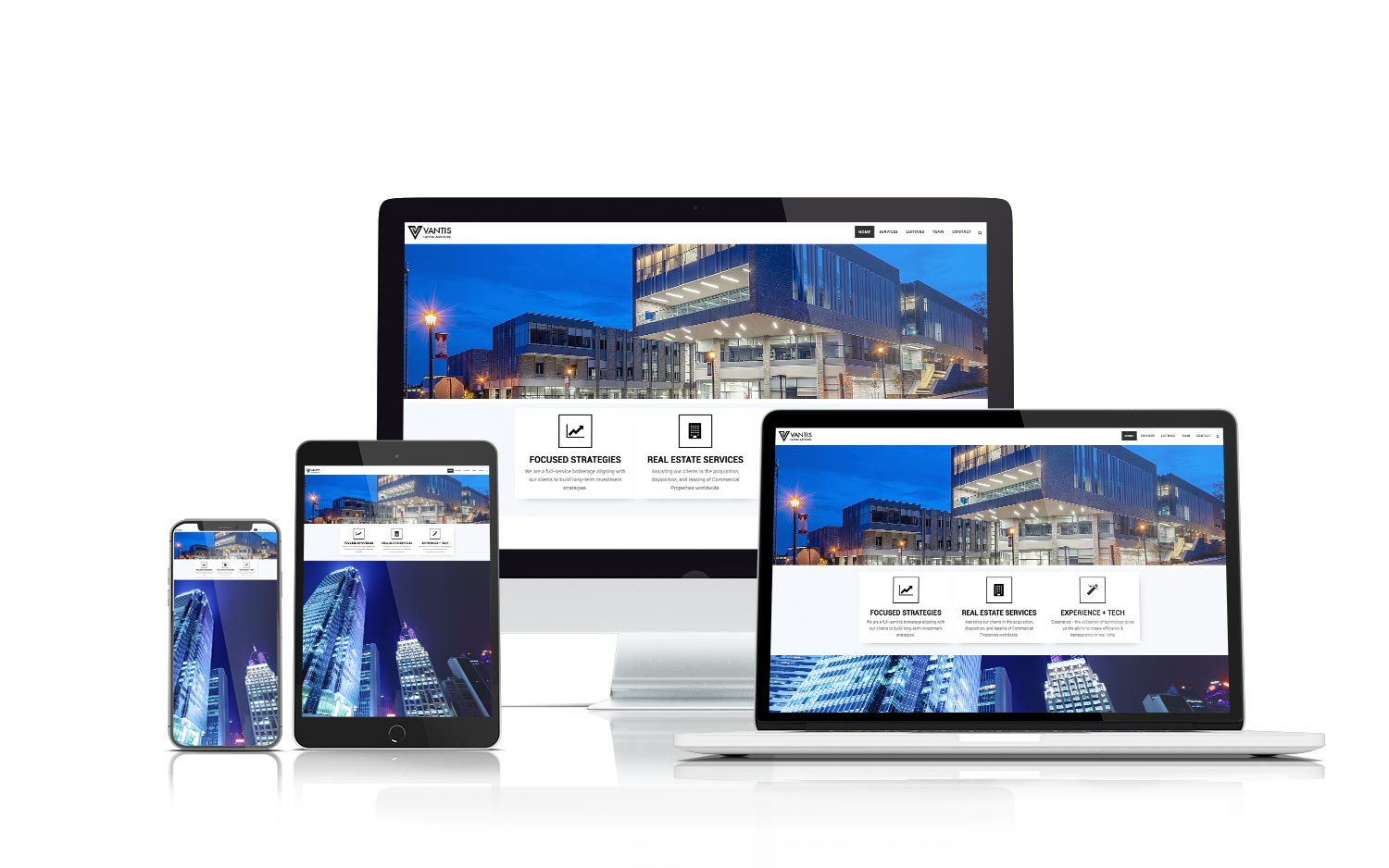 Vantis Real Estate Website