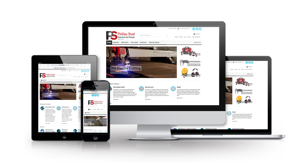 Phillips Steel Website