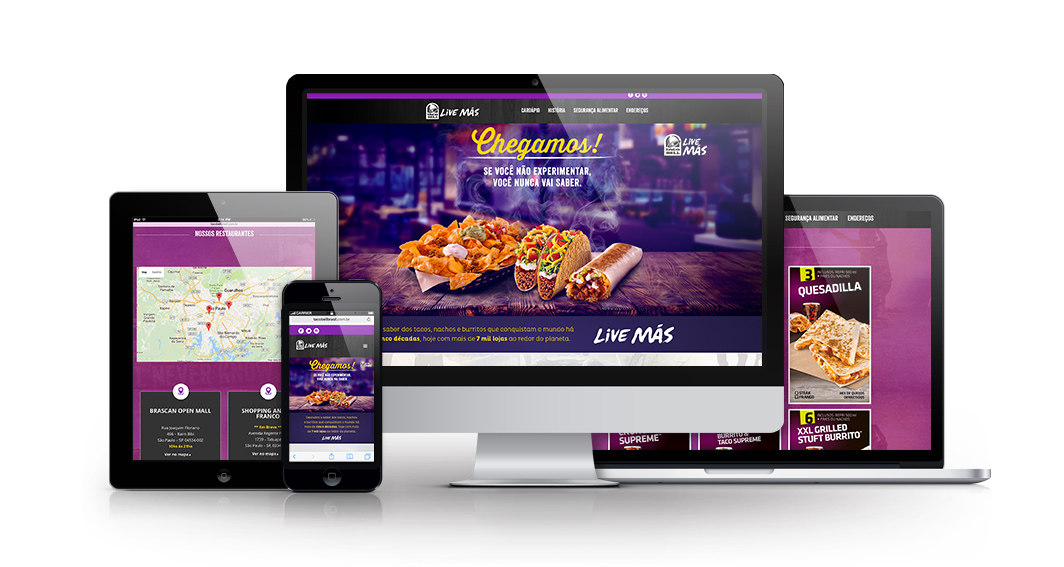 Taco Bell Brasil Web